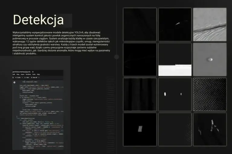 System detekcji w ruchu ciągłym - detekcja obiektów (YOLOv9)