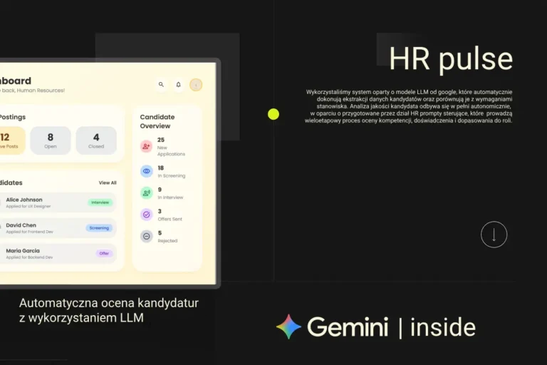 HR pulse - schemat infrastruktury i przepływu danych