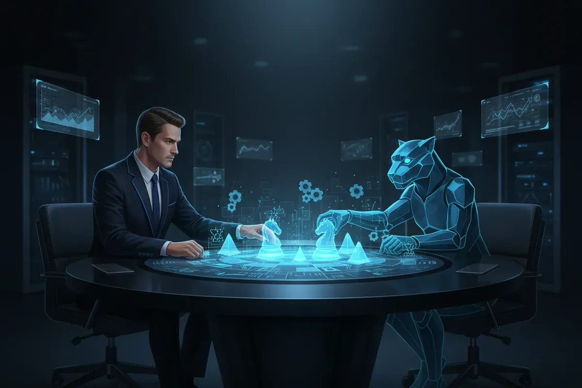 Kadra kierownicza w trybie gry: strategiczne symulatory AI zamiast case studies na flipcharcie