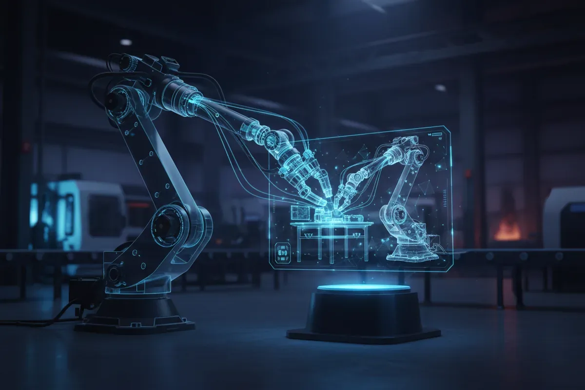 Robot, który uczy się od operatora, nie zatrzymując linii