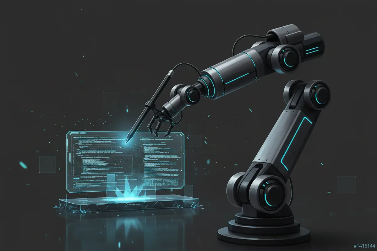 Agent AI pisze sterownik robota. Przezbrojenie linii w godziny zamiast tygodni